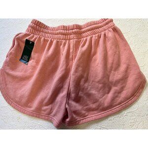 Wild Fable Womens M Shorts Pink Striped Loose Drawstring